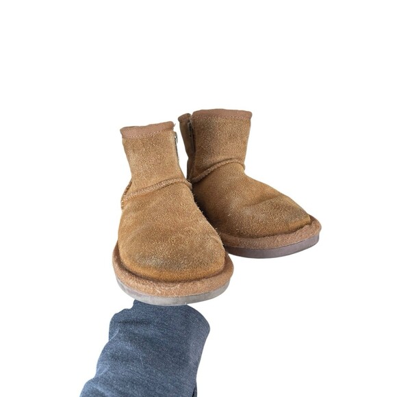 Koolaburra by Ugg Kids Size 8 Koola Mini Boots Toddler Chestnut Brown 1121538 - Picture 1 of 13